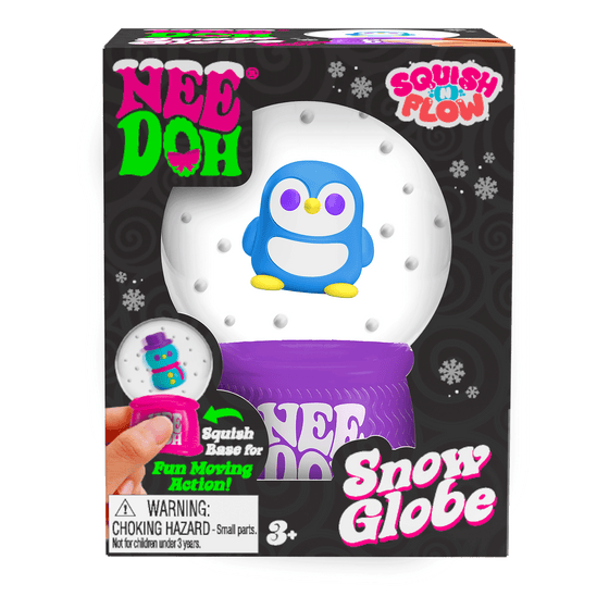 NeeDoh Squish N Flow Snow Globe - Pick 710